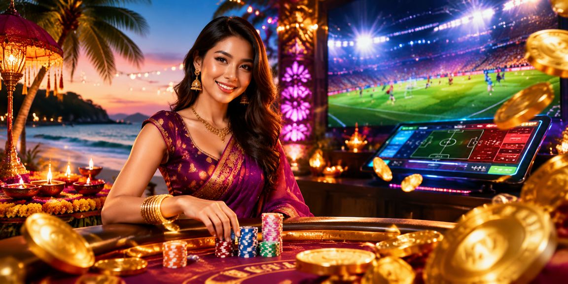 Malaysian player using a phone to follow football betting in Langkawi